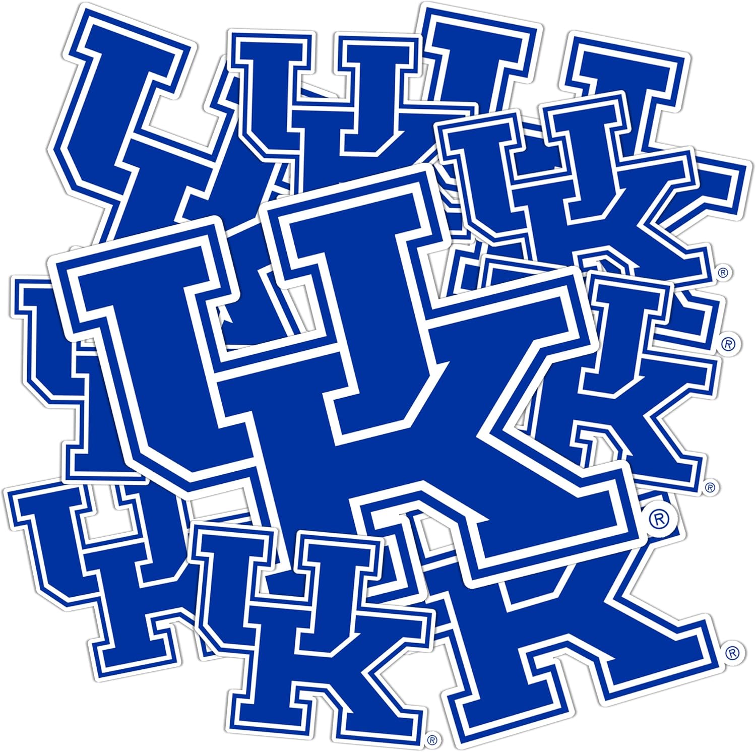 Desert Cactus University of Kentucky Sticker Wildcats UK Vinyl Decals Laptop Water Bottle Car Scrapbook Sheet T3 (Type 3-1)