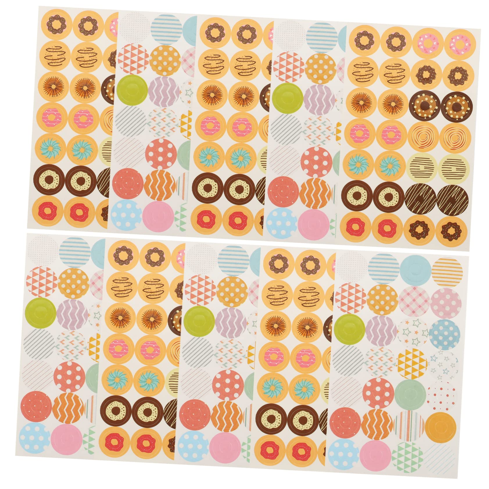 4480pezzi Etichette Adesive Per Rinforzo Buchi Per Carta Design Decorativo Facile Utilizzo Per Raccoglitori e Scrapbook Resistente e Adesivo Adatte Per Scuola e Ufficio
