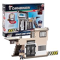 Giochi Preziosi - Carabinieri Set Della Stazione Operativa Dei Carabinieri su 2 Livelli E Tante Aree Gioco