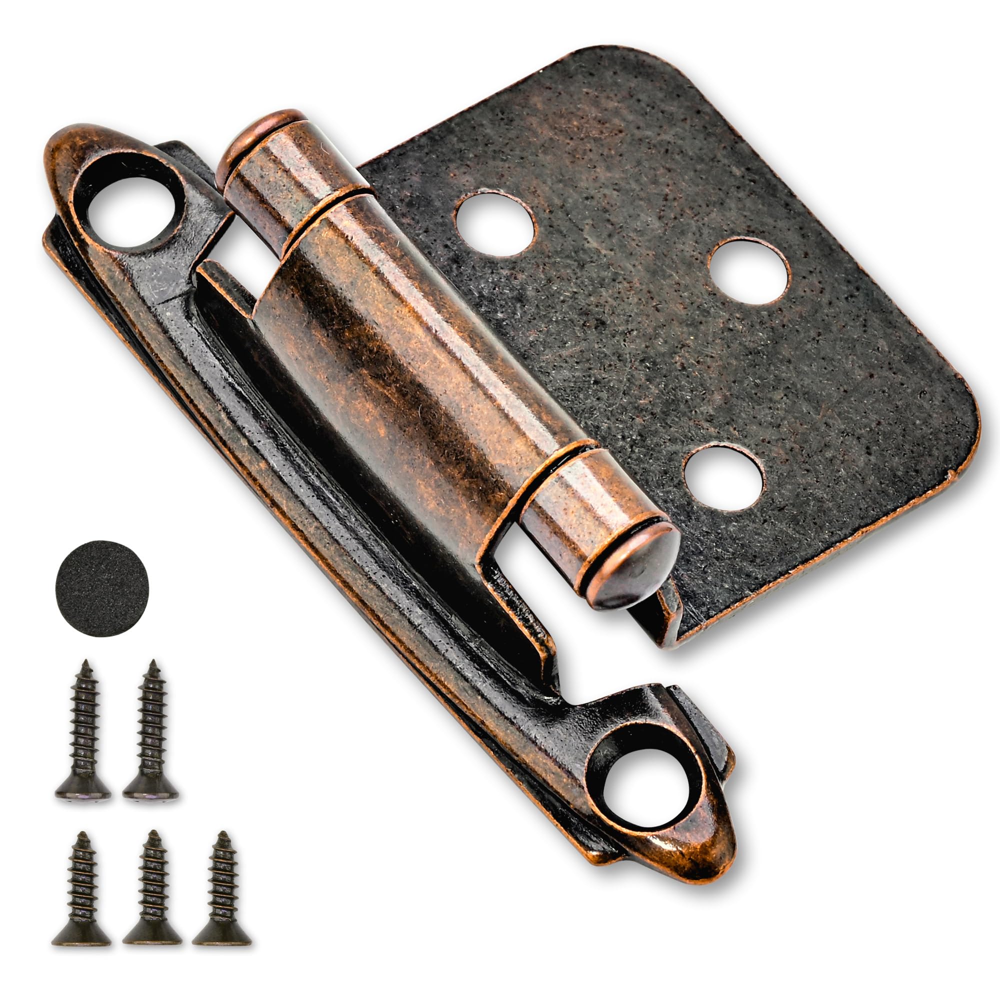 Inset Cabinet Hinges - 50 Pack Self Closing -9 Inset Cabinet Hinges - 50 Pack Self Closing -9
