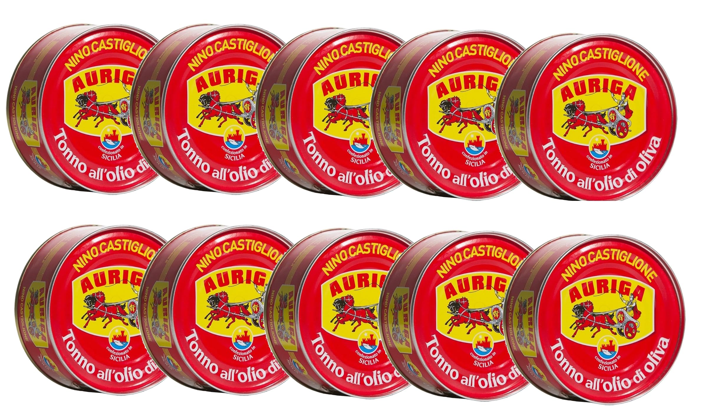 Tonno Auriga di Nino Castiglione Tranci in olio d'oliva
