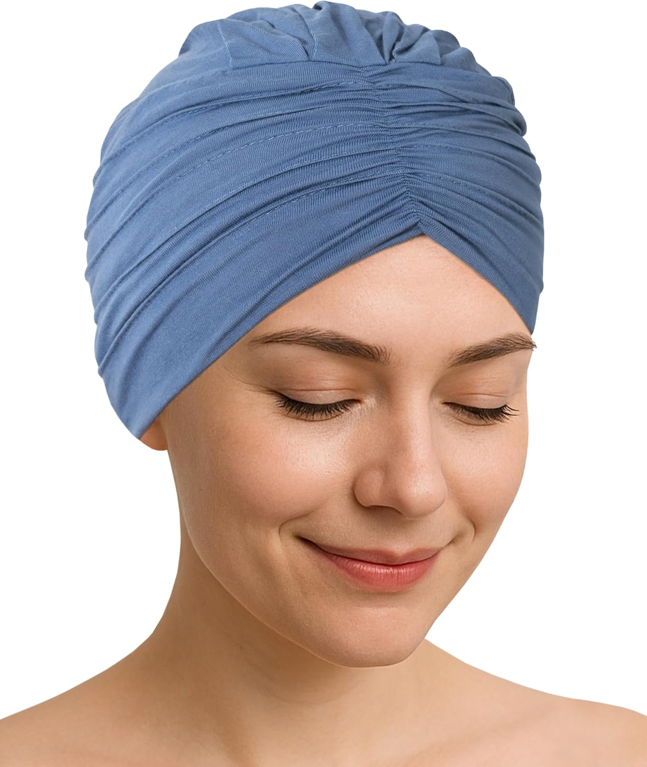 CAPLORD Chemo Cap, Soft Hat for Hair Loss, Headwear for Chemo Patients, Turban Beanie for Cancer Alopecia, Head Cover, Hijab