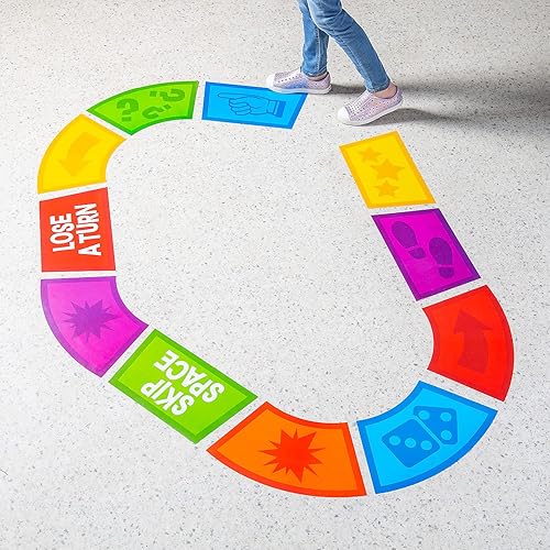 Board Games VBS - Calcomanías para piso, 2 piezas