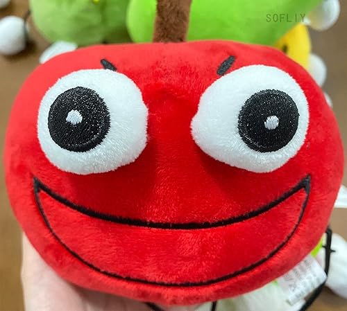 Miniatura 6 de SOFLIY Shovelware - Juguete de peluche para el cerebro, la muñeca de peluche suave de Apple para regalos de fanáticos, cumpleaños, Halloween,