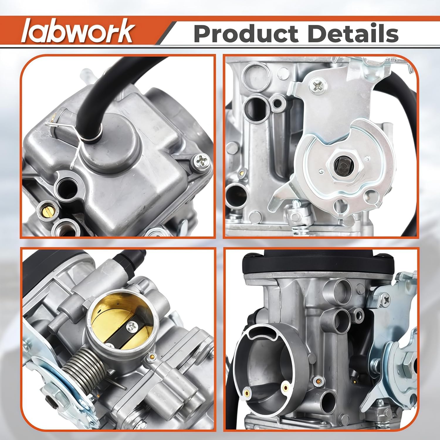 labwork Carburetor Carb Replacement for Yamaha TW200 TW 200 Trailway 2001-2017
