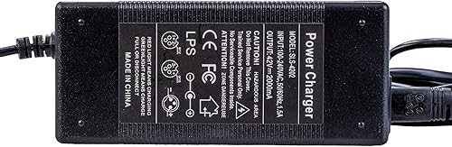 Miniatura 7 de AlveyTech Cargador de batería coaxial de 42 voltios para Xiaomi Mi M365