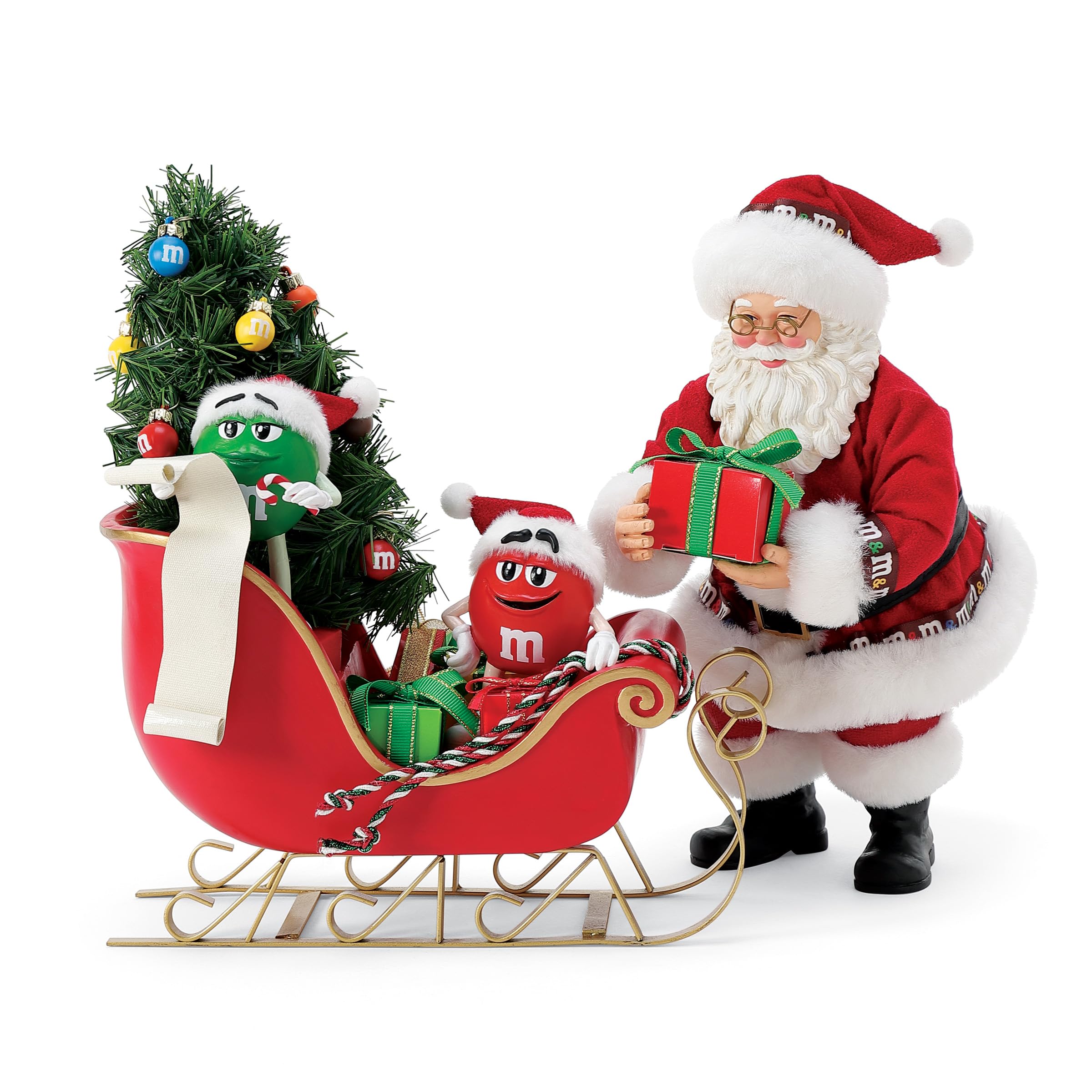 【貴重】Possible Dreamsサンタとクリスマス合唱隊５人セット Amazon.com: Department 56 Possible Dreams M&M's Red and Green