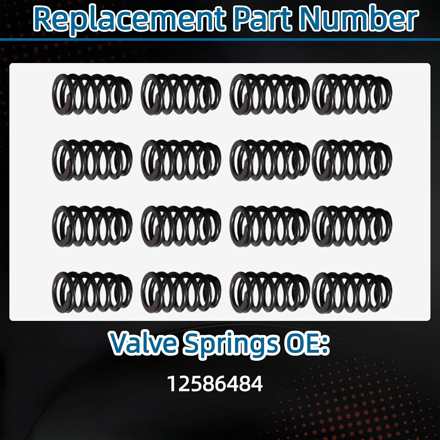 E1840P Sloppy Stage 2 Camshaft Kit w/Valve Springs/Push Rods Fit For 4.8L/5.3L/6.0L/6.2L LS Chevy Camaro Corvette GMC Sierra Cadillac Escalade Pontiac GTO 1999-2013 12482063 PR614S