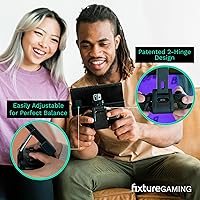 Vista 11 de Fixture S2 Bundle Gaming Console Monitor and Controller Mount with Carrying Case Compatible with Nintendo Switch OLED and Pro Controller