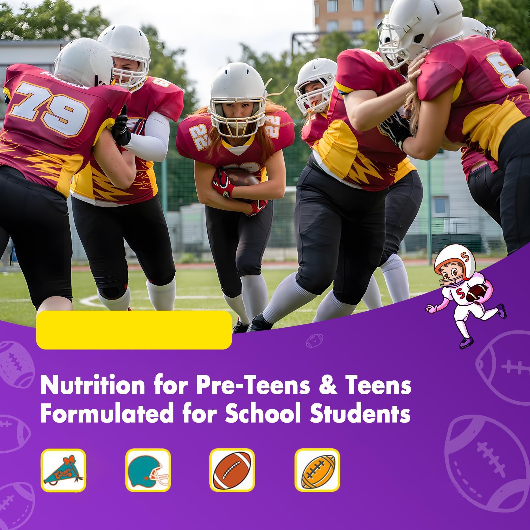 Multivitamin Filled Gummies for Teen Boys Girls 10,11, 12-17, 18, 19, — Amazon image 5