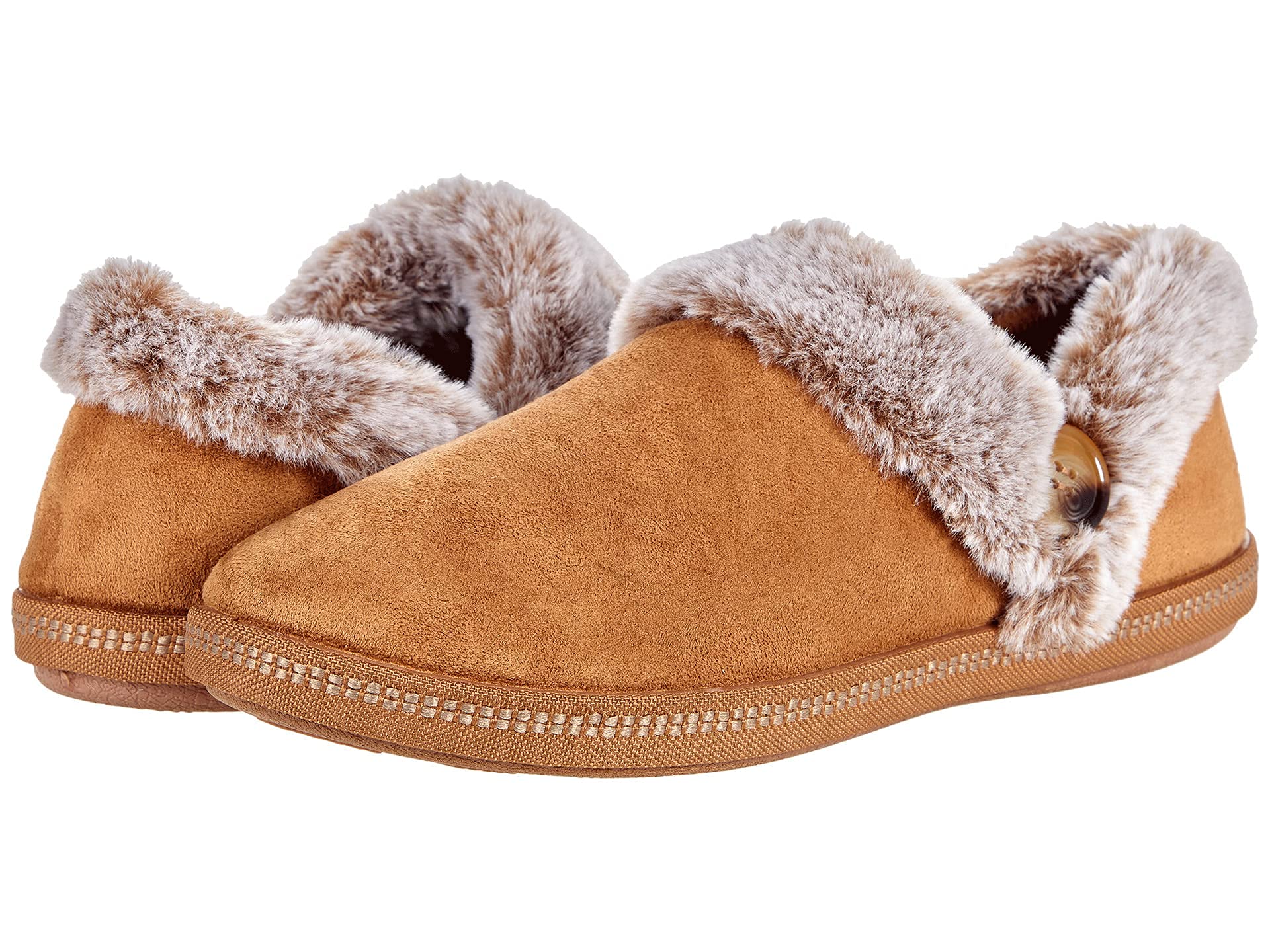 Skechers - Zapatillas de Casa Fresh Toast Mujer Cuero - 40