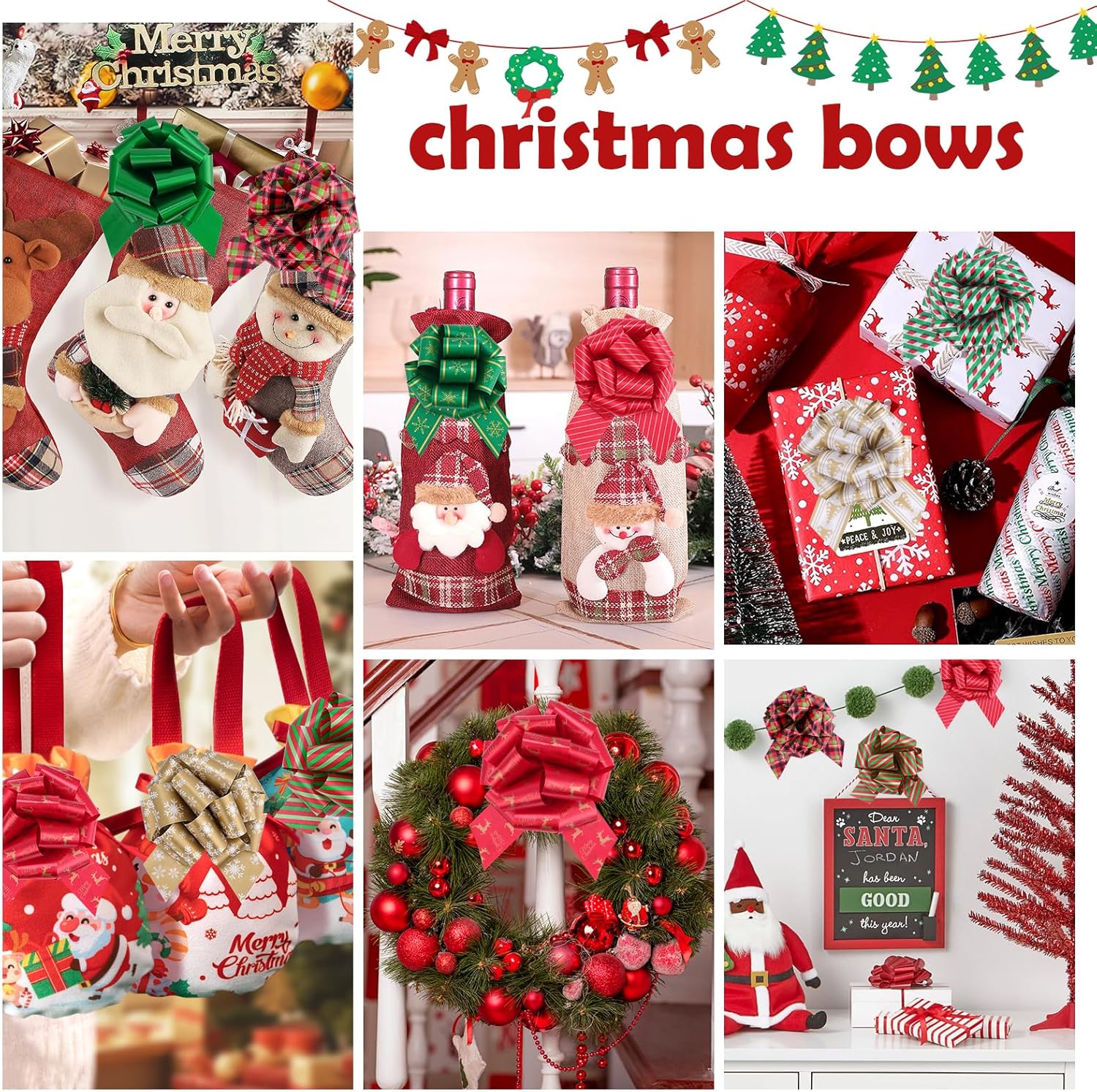24 PCS Christmas Wrap Gifts Pull Bows, 12 Colors 5 Inches Reusable Multi Color Pull Bows,Christmas Bows for Gift Wrapping, Gift Bows for Christmas Tree,Fruit Baskets Decorations. - Image 7