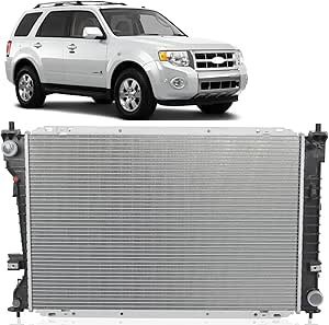 Amazon.com: ENZVOIA Radiator 13040 | Compatible with Ford Escape 2008 ...