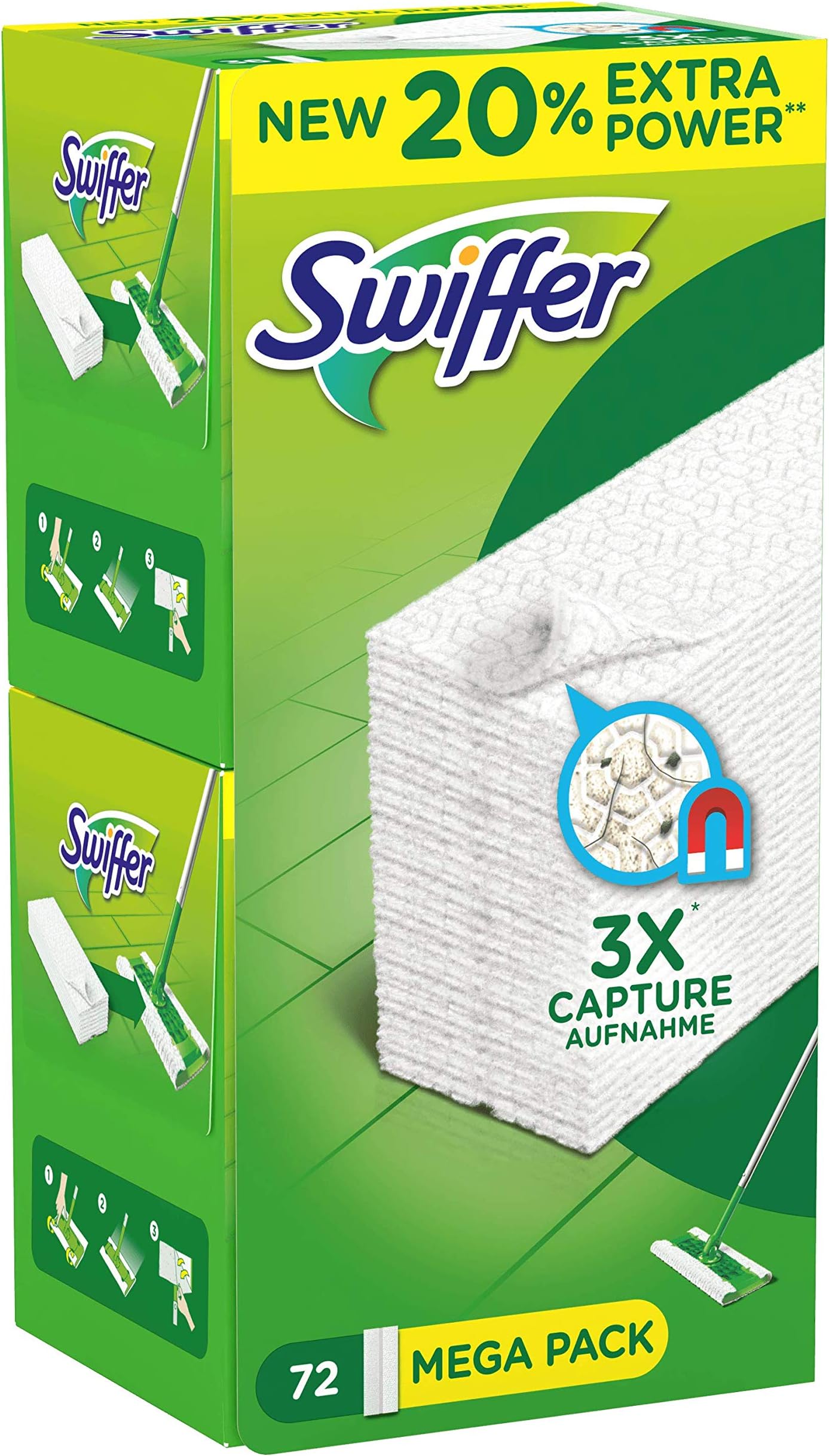 SwifferDust Trap Cloths - 72 Count