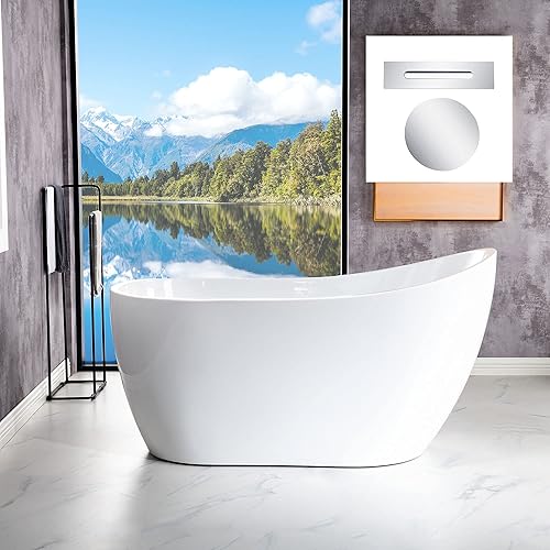 WOODBRIDGE B0006-C Bathtub, Chrome