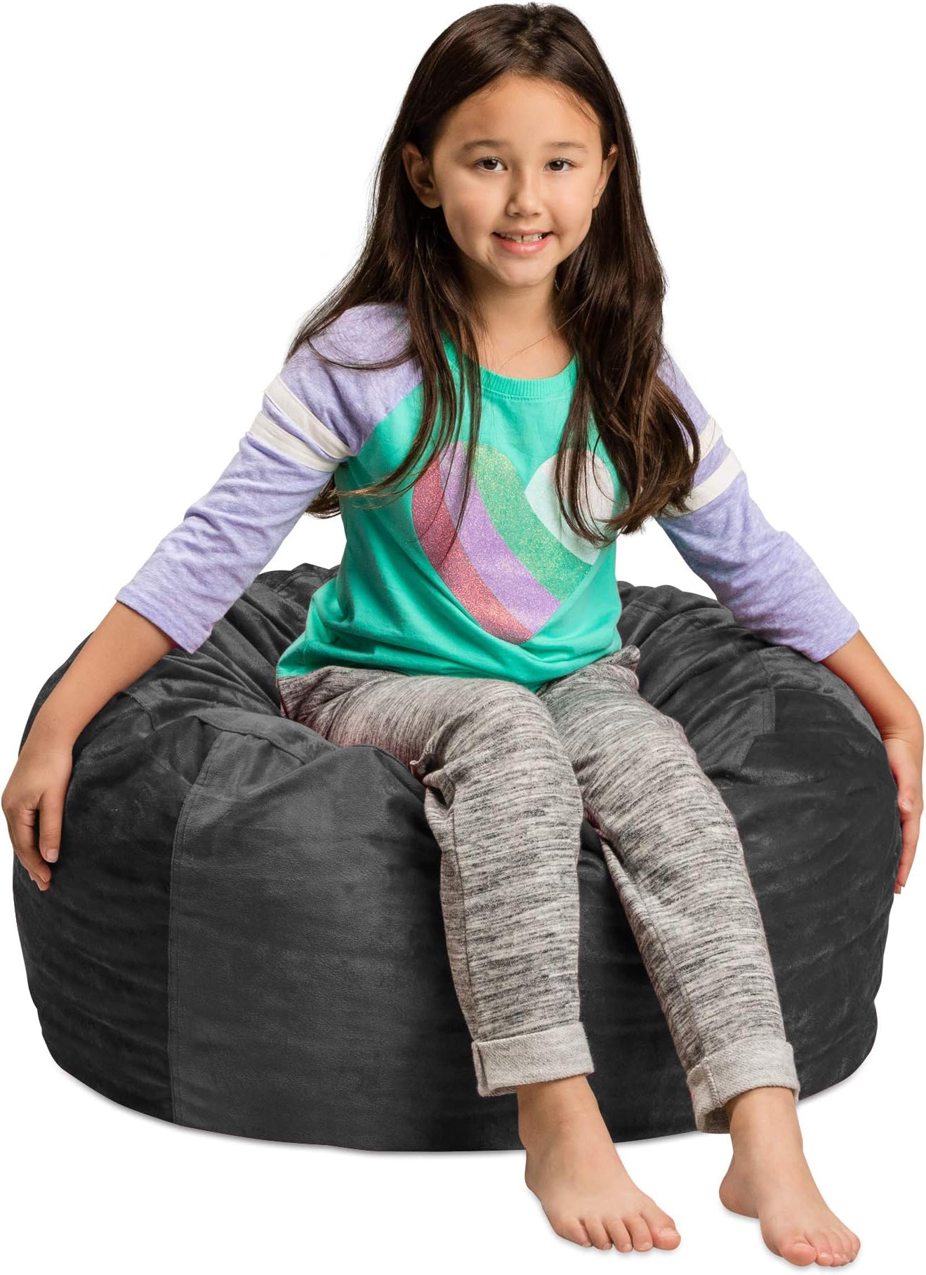 Sofa Sack - Plush, Ultra Soft Kids Bean Bag Chair - Memory Foam Bean Bag Chair with Microsuede Cover - Stuffed Foam Filled Furniture and Accessories for Kids Room