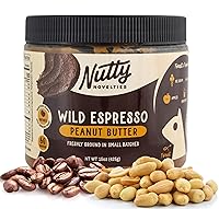 Vista 26 de Nutty Novelties Mantequilla de maní, alta en proteínas, baja en azúcar, mantequilla de maní saludable, mantequilla de maní completamente natural
