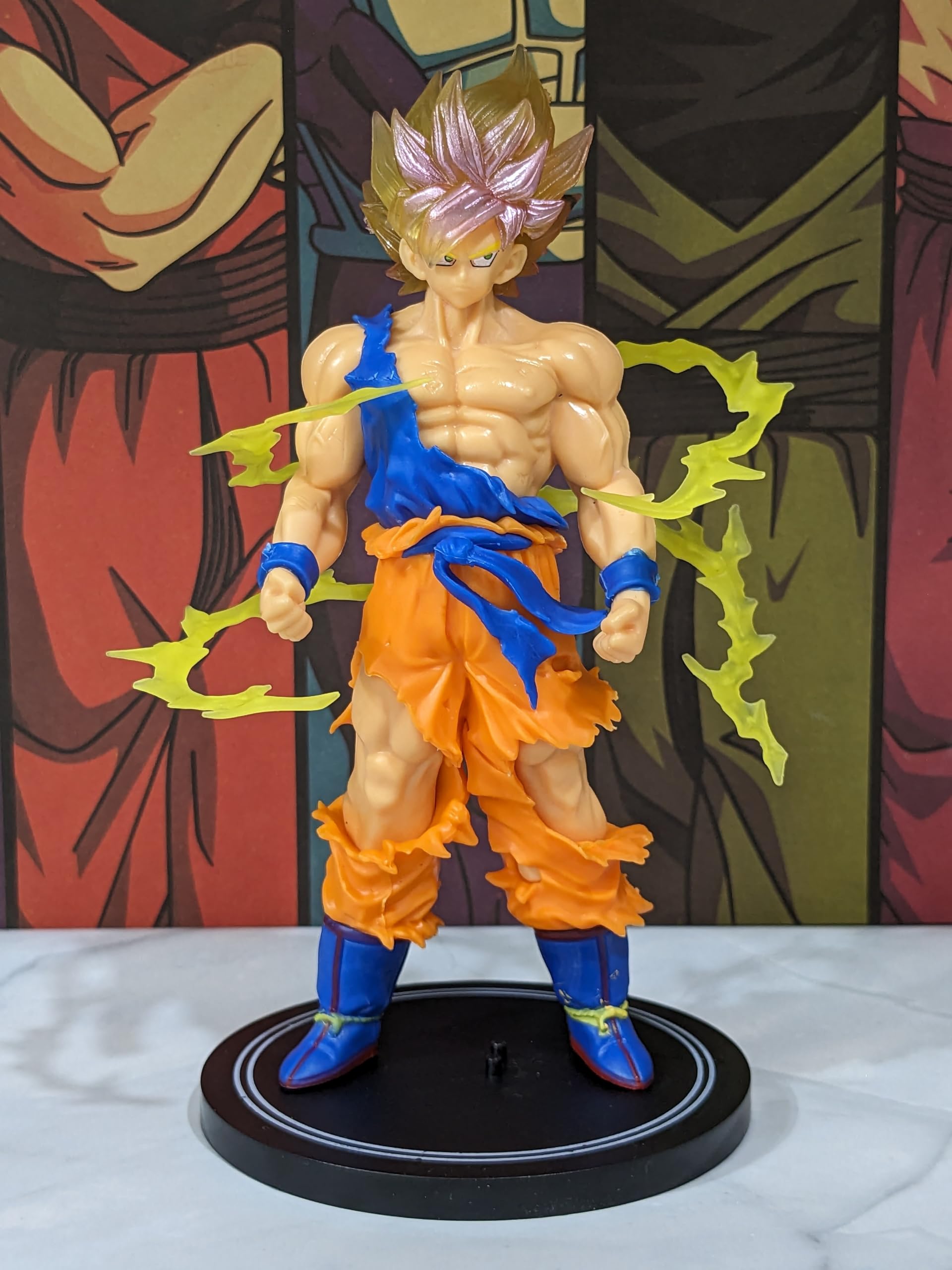 RareGets DBZ Goku Super Saiyan -18 cm | Action Figure | Anime Collectible | Best Gift for DBZ Fans (B0CVDV7V75) Amazon Price History, Amazon Price Tracker