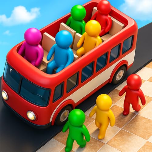 Traffic Escape Bus Jam Puzzle Master: Color Sort Game