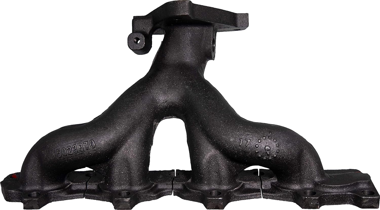 APDTY 785981 Exhaust Manifold Cast Iron Assembly w/Heat Shield, Gaskets, & Downspout Studs Fits 2.2L Ecotec 4-Cylinder Engine (Replaces 90537679)