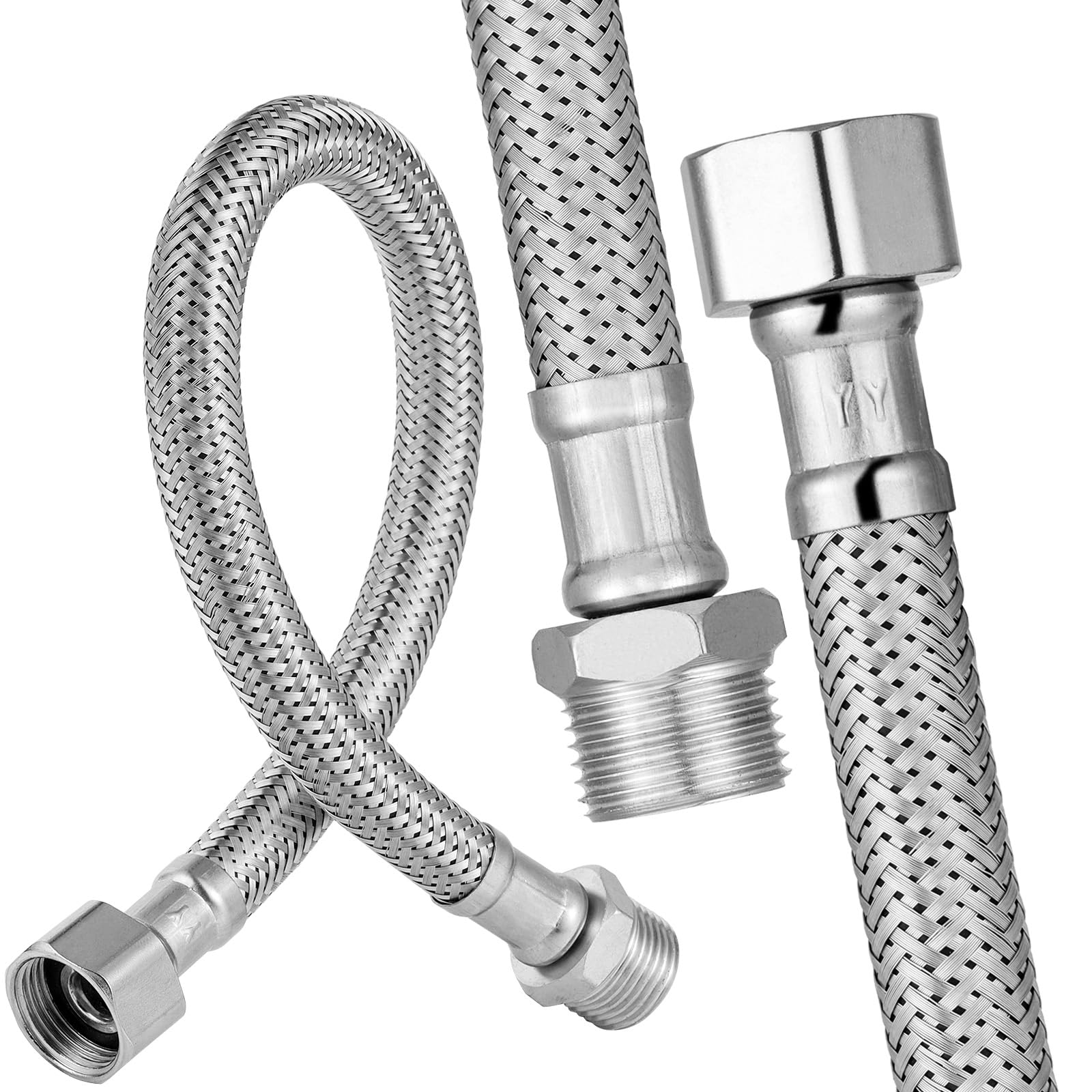 Sanivesk flexibele slang 3/4F x 3/4M DN20 50cm