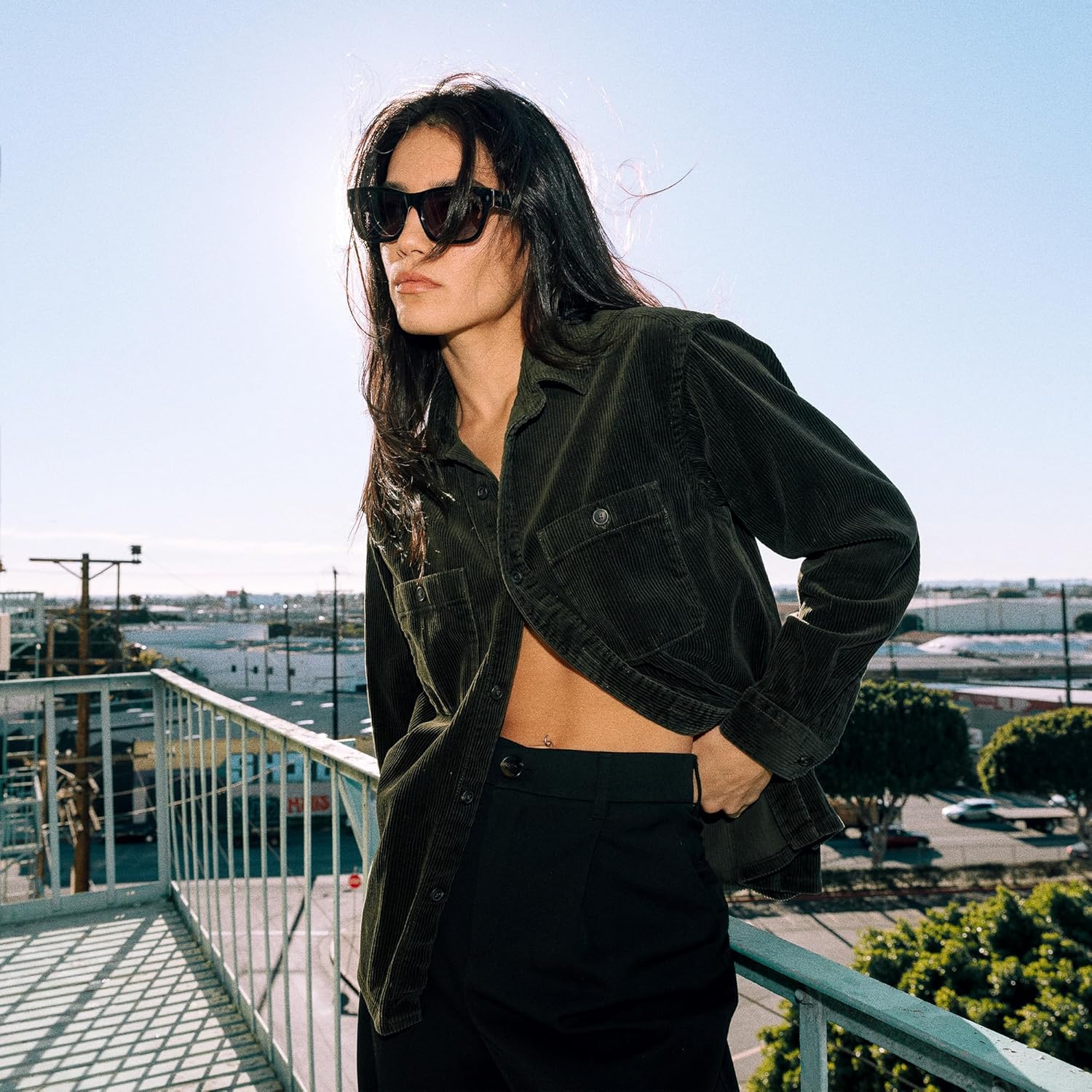 Tres Noir Eyewear Co. The 45's Large Sunglasses