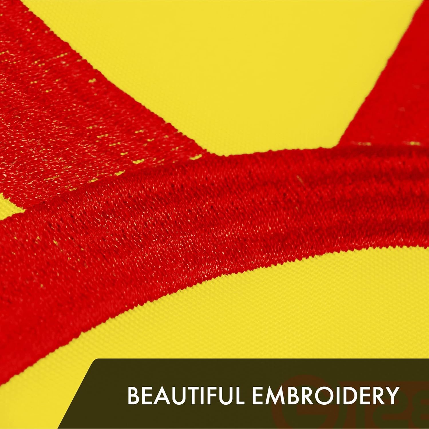 G128 Combo Pack: American USA Flag 2x3 Ft & New Mexico NM State Flag 2x3 Ft | Both ToughWeave Series Embroidered Polyester, Embroidered Design, Indoor/Outdoor, Brass Grommets