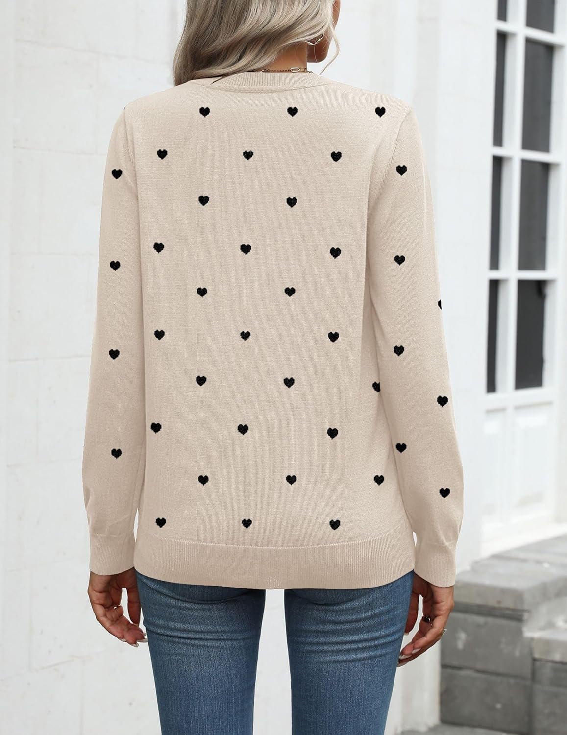 Zeagoo Womens 2026 Fall Sweaters Long Sleeve Tops Classic Crew Neck Pullover Sweaters Loose Dressy Casual Basic Clothes - Image 5