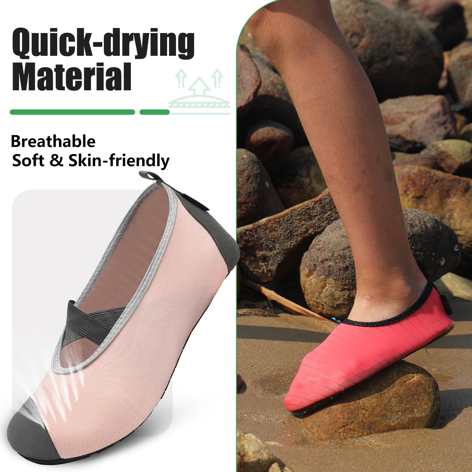 SAGUARO Scarpette da Scoglio Scarpe da Sport Acquatici, Unisex