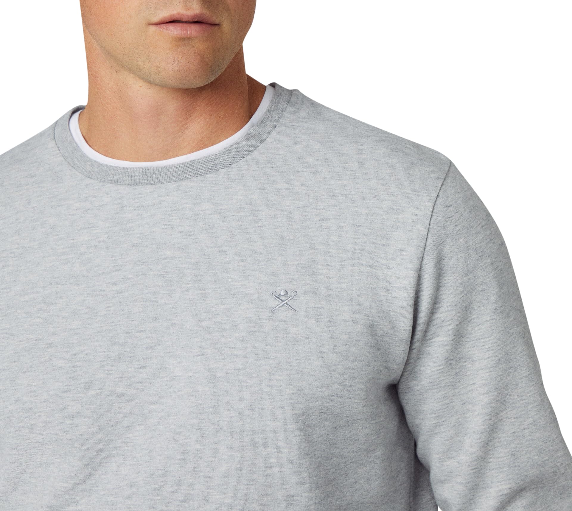 Hackett London Double Knit Crew Sudadera Hombre (Pack de 1)