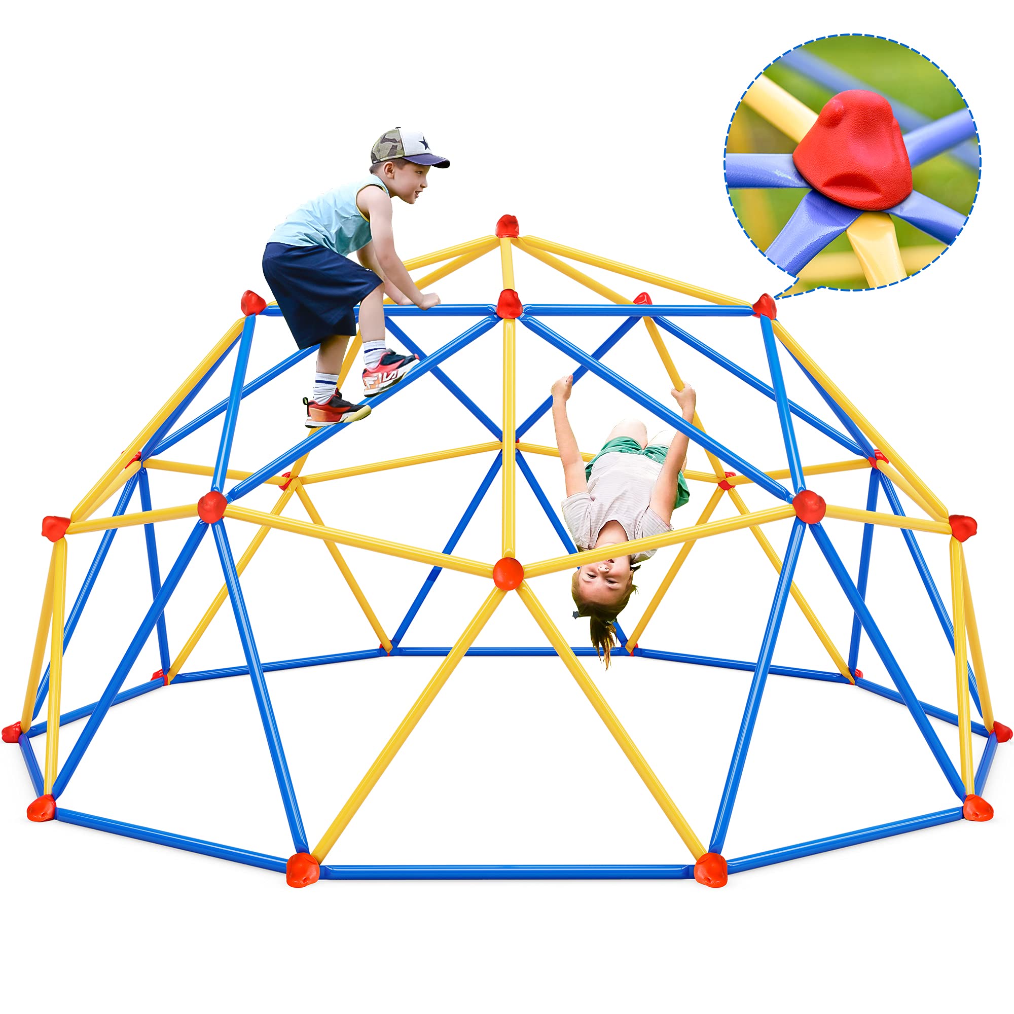 Buy Merax Dome Climber, 10FT Jungle Gym Indoor & Outdoor Toys for Kids