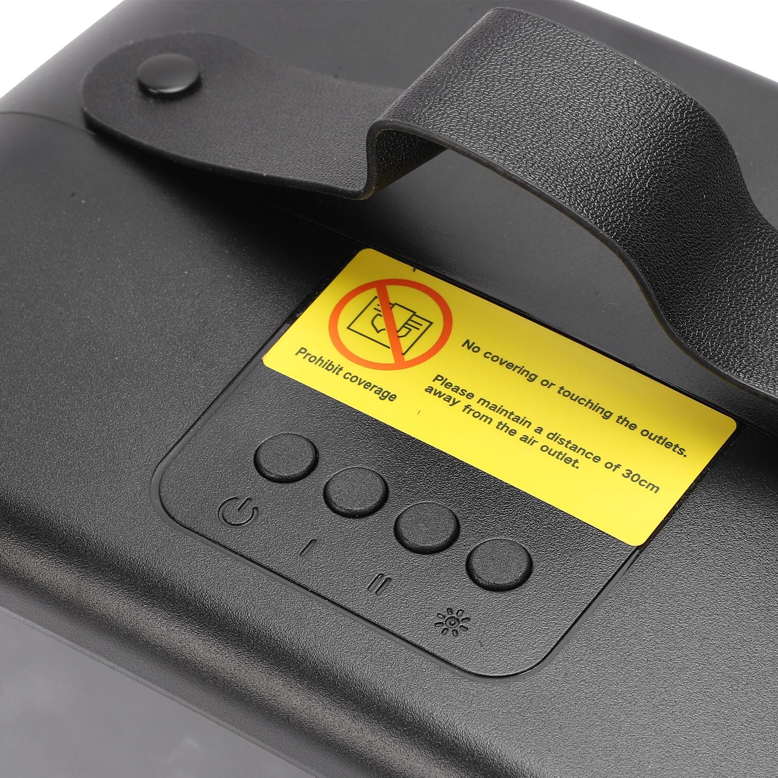 Fdit Calentador Portátil 1500W con Efecto de Fuego 3D Dinámico, Protección contra Sobrecalentamiento, Funcionamiento Silencioso para Oficina en Casa (Enchufe de la UE 230V)
