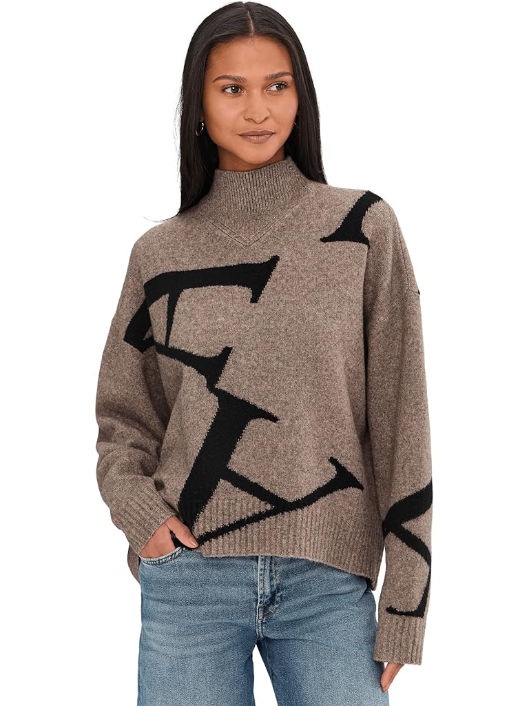 Black AllSaints A Star Jumper