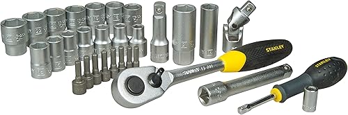 Miniatura 2 de Stanley STHT0-73929 - Llave de vaso de satén, plata, 12 pulgada, juego de 30 piezas