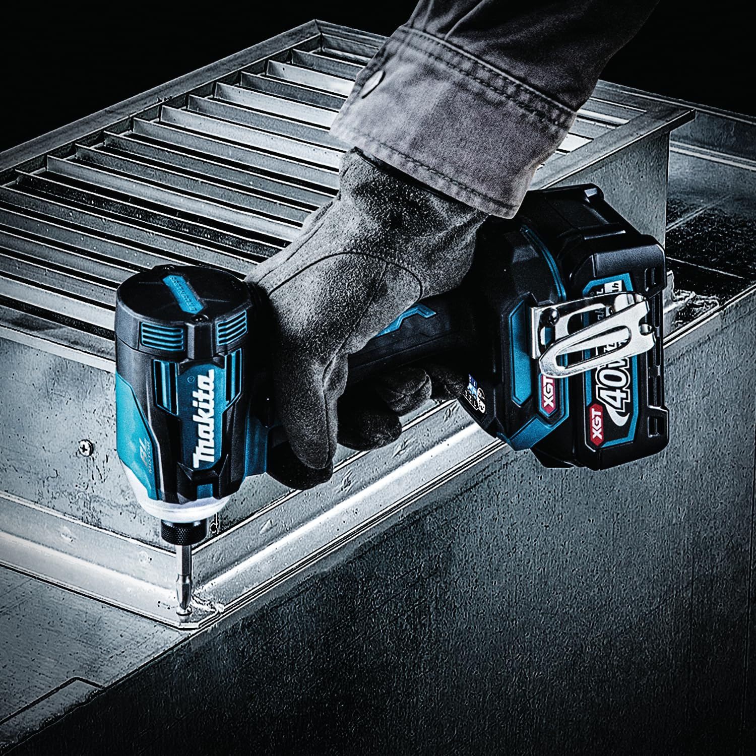 MAKITA TD001GZ 40V Max Li-ion XGT Brushless Impact Driver – Batterie e caricabatterie non inclusi