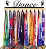 Goutoports Dance Medal Holder Display-Dance and Gymnastics Athletic Competition Medal Rack Display Wall Mounted-Over 60 Medals Easy to Install