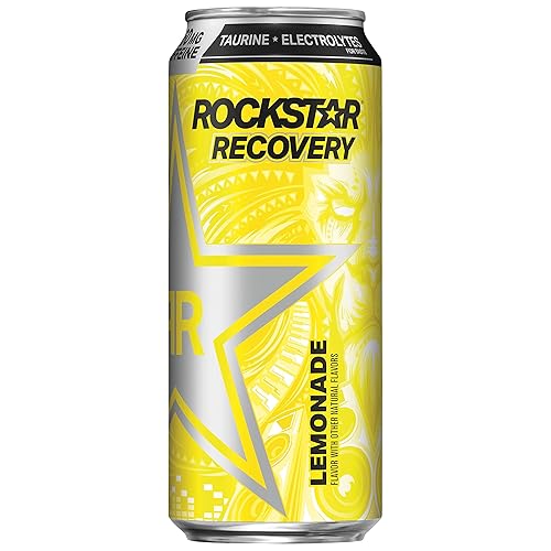 Vista 42 de Rockstar Bebida energética Pure Zero, naranja mandarina, lata de 16 onzas