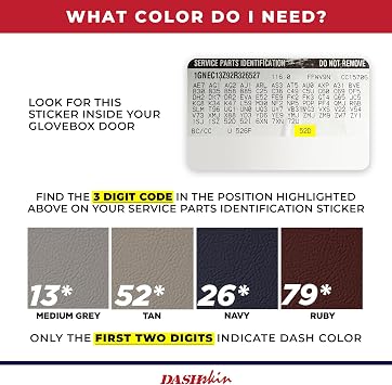 DashSkin Dash Cover Compatible with 1997-2000 Chevy & GMC C1500 K1500 Tahoe Suburban Yukon & 1997-2000 Escalade in Black - Hard Molded Plastic Dashboard Cap