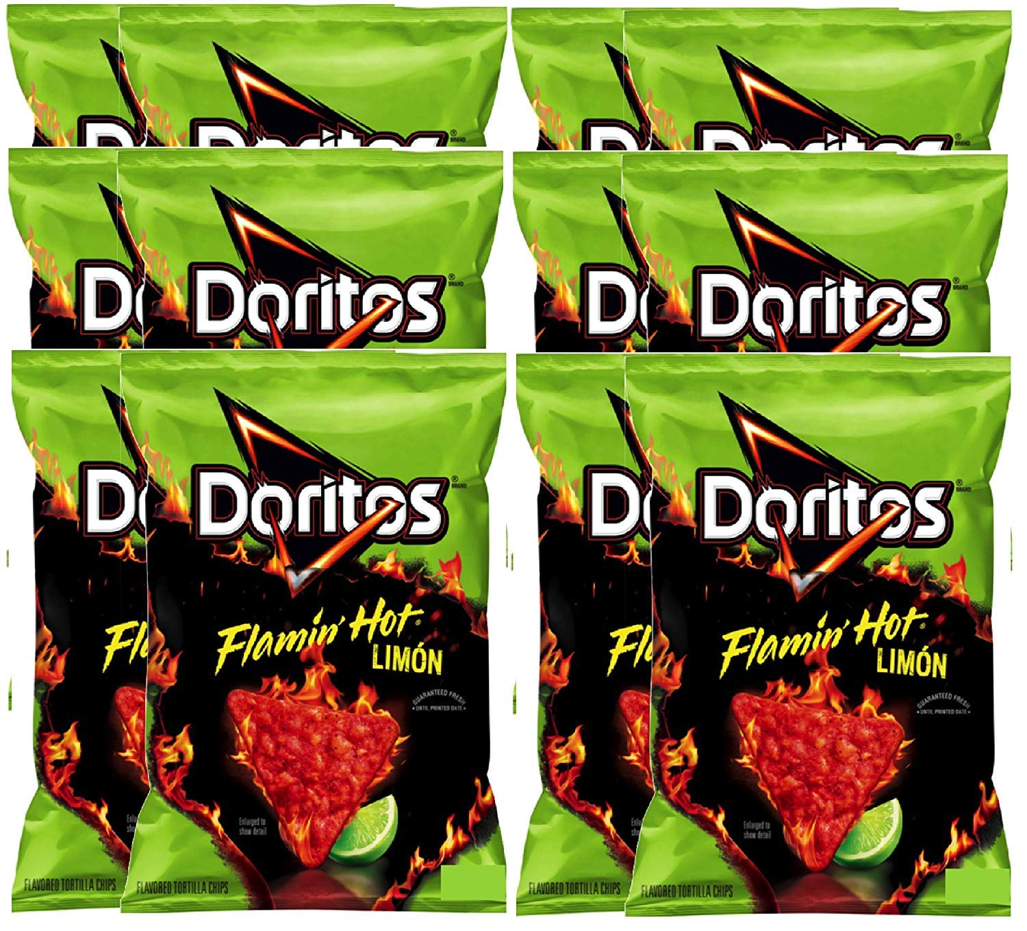 NEW Flamin Hot Flavored Favorite Duo Doritos & Lay’s Crossover for the Flamin Hot Challenge Net Wt 2