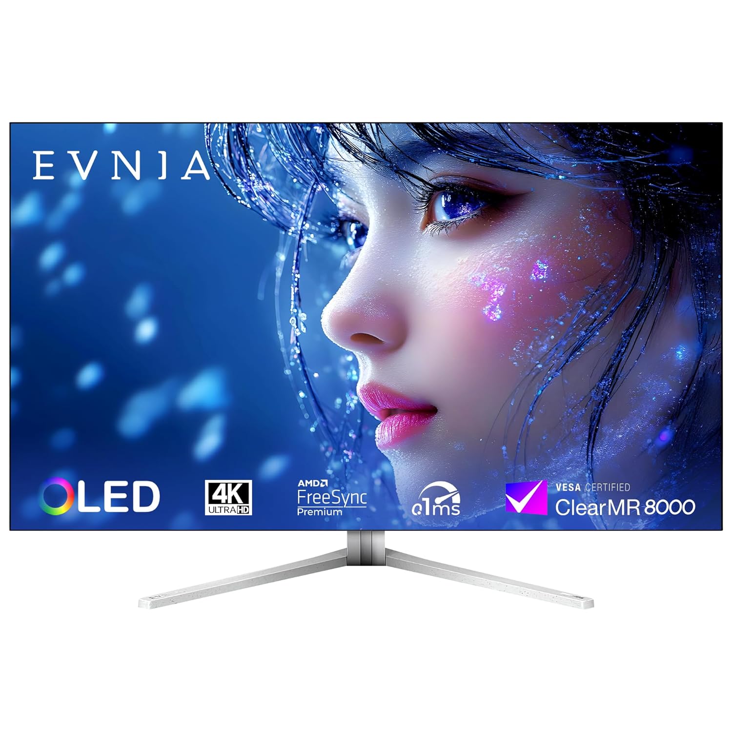 PHILIPS 42M2N8900/94 42 inch 4K Gaming Monitor 3840x2160p UHD OLED Display, 100 Hz, 0.1ms, AMD Free Sync Premium, HDMI, DisplayPort, AI-Enhanced Ambiglow & Dynamic Lighting, Eye Care (Evnia 8000)