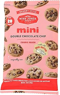 MISS JONES BAKING CO Mini Double Chocolate Chip Cookies, 10 OZ