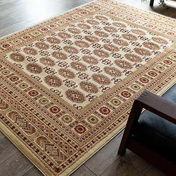 Amazon | サヤンサヤン ボハラ柄 ラグマット 絨毯 レジェンドⅢ