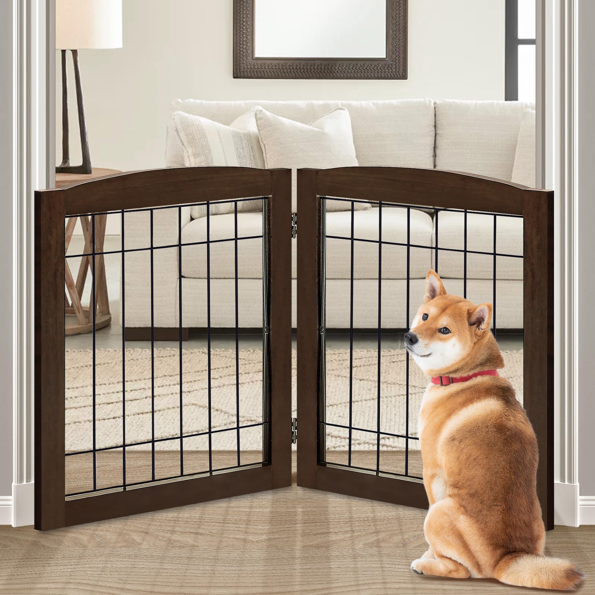 Thumbnail for Wooden Dog Enclosure For Duel Gate