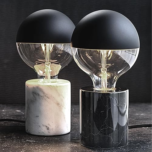 Miniatura 8 de Leools Bombillas LED medio negras, regulables de 6 W (equivalente a 60 vatios), bombillas Edison de 4000 K, luz blanca diurna de 4000 K, bombillas