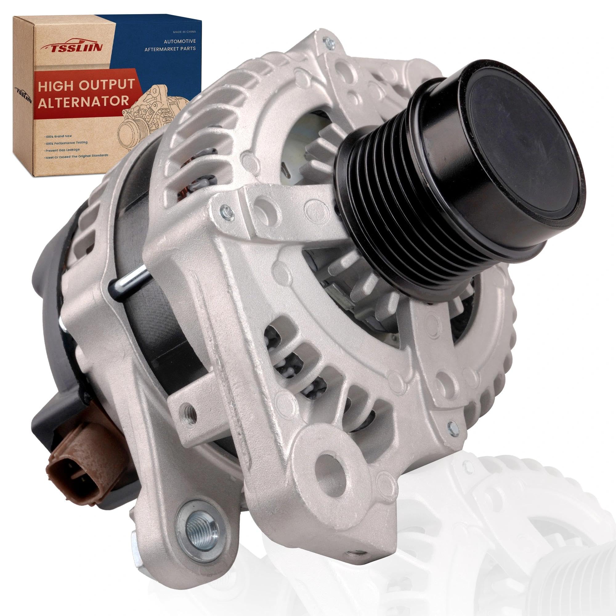 TSSLIIN High Output Alternator fit for-Lexus GS350 2007-2011 V6 3.5L, IS350 2006-2013 V6 3.5L, IS250 2006-2013 V6 2.5L, GS300 2006 V6 3.0L, 150Amp 12V