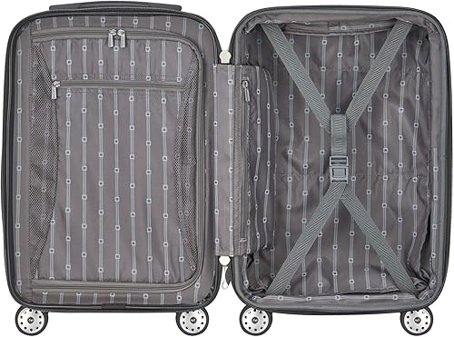 Miniatura 74 de Delsey Paris - Helium Aero - Maletas con laterales rígidos expandibles con ruedas giratorias, Rojo ladrillo