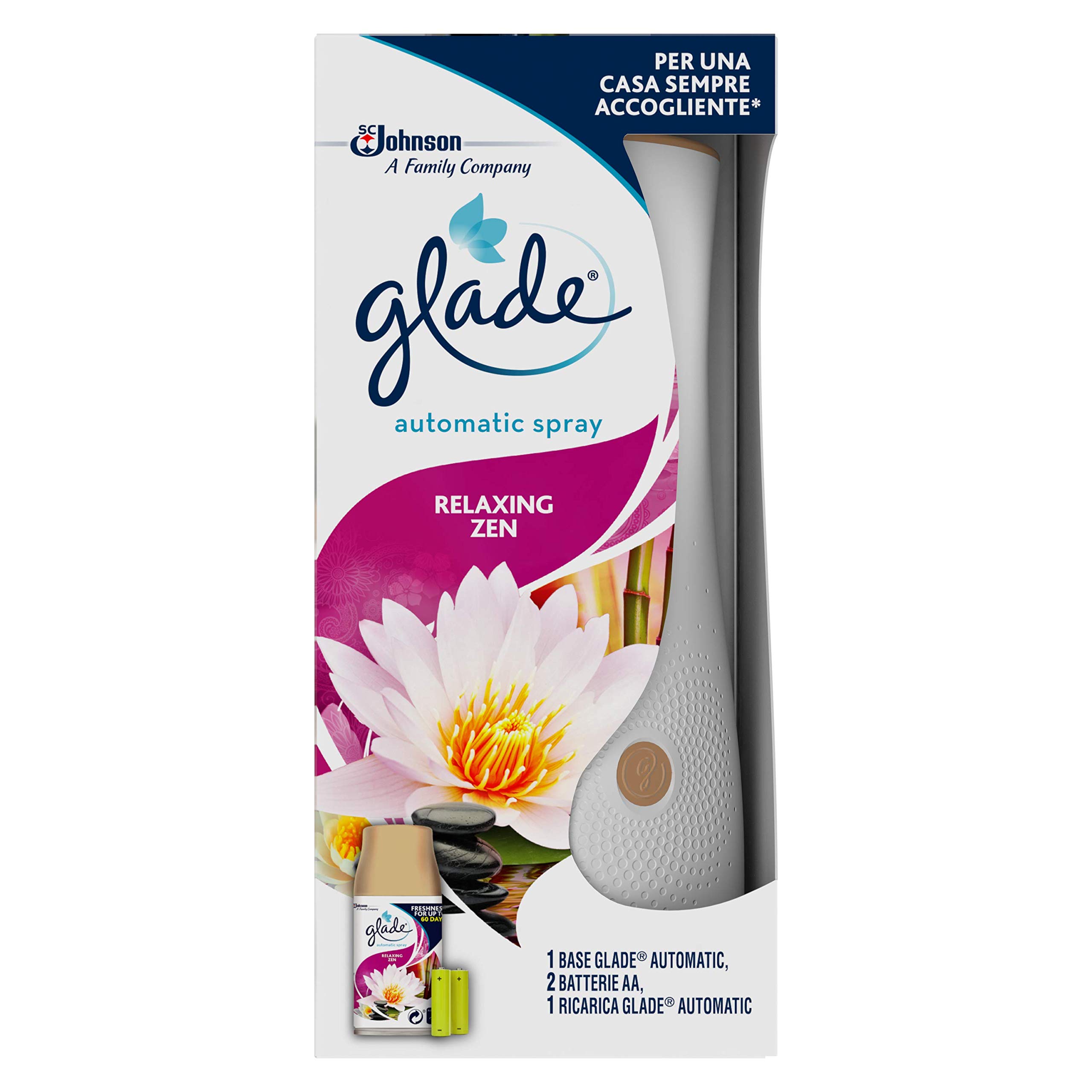 Glade Automatic Spray Ricarica 269 Ml – Profumatore Per Ambienti – Fragranza Relaxing Zen – Per Erogatore Automatico - 2