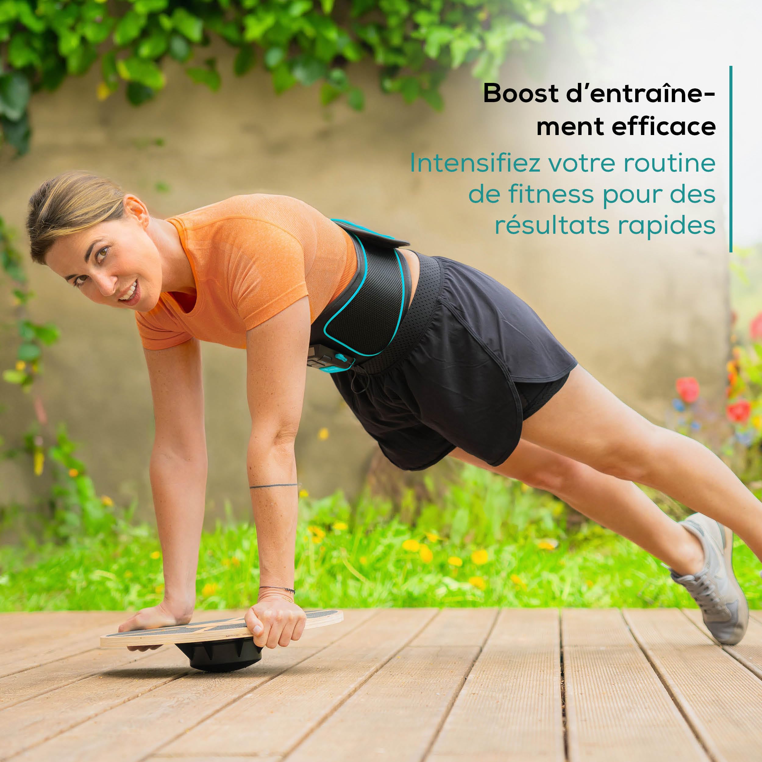 Beurer Corefit I by Antelope Ceinture d'entraînement EMS, stimulation des muscles abdominaux, soutien du développement musculaire, 9 programmes d'entraînement,4 électrodes, pour hommes et femmes