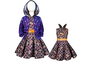 Kids Element Costume,Ember Costume Dress Ember Cosplay Fire Full Suit Coat Jacket Halloween Outfits