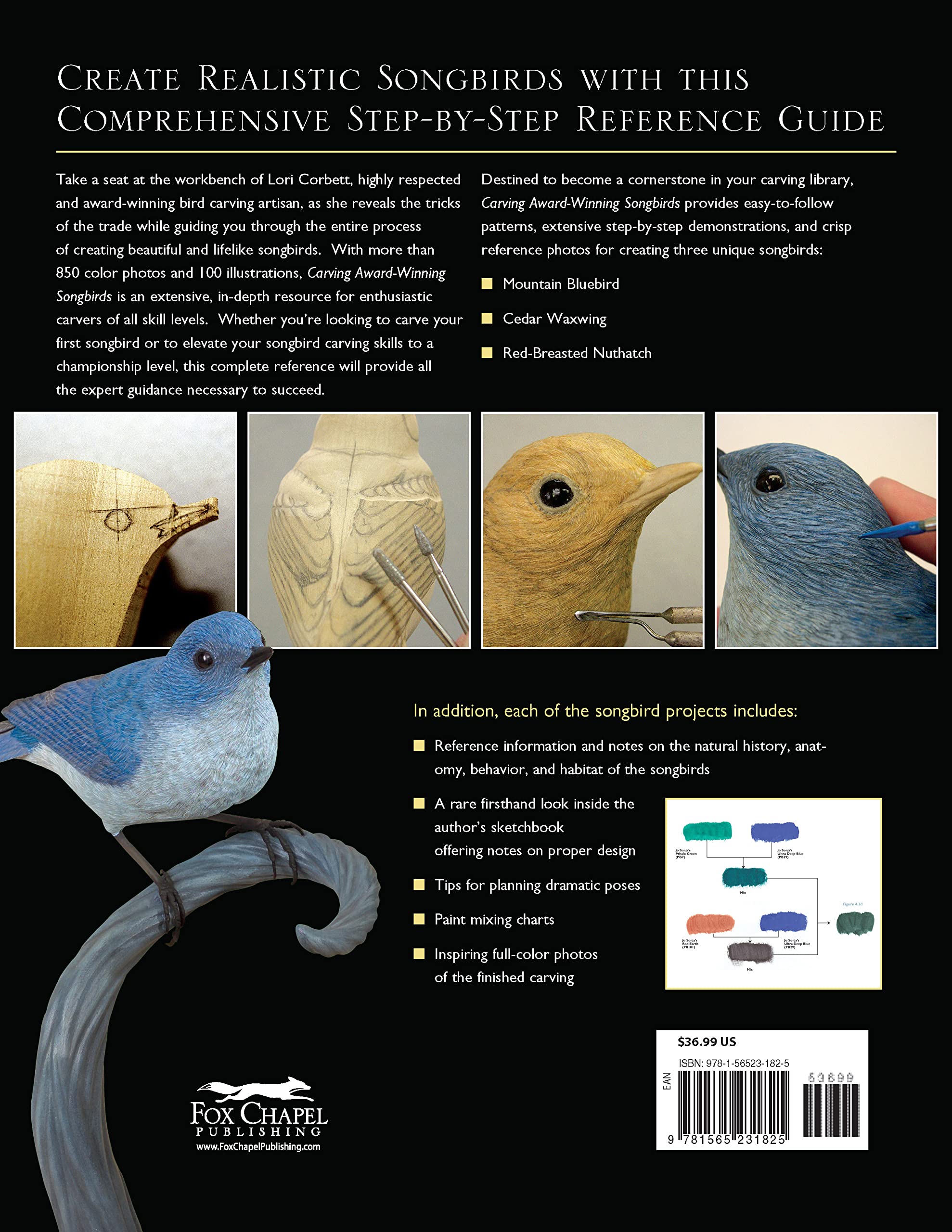 Carving Award-winning Songbirds